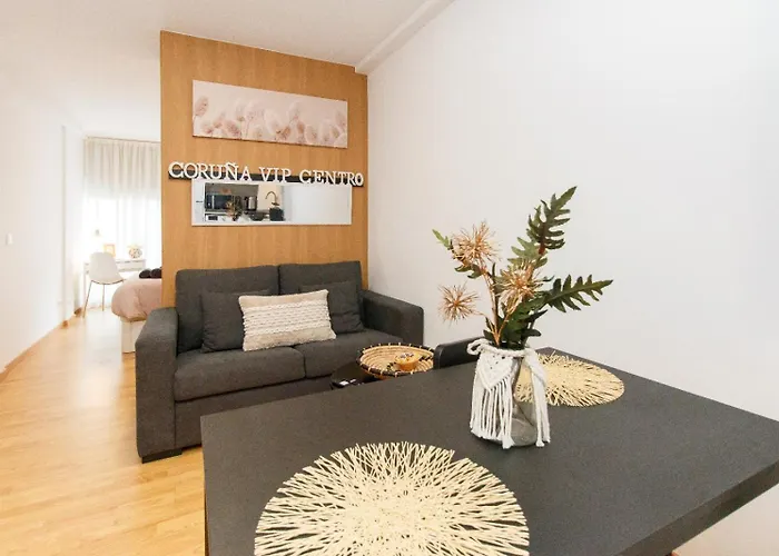 Lägenhet Coruna Vip Centro A Coruña