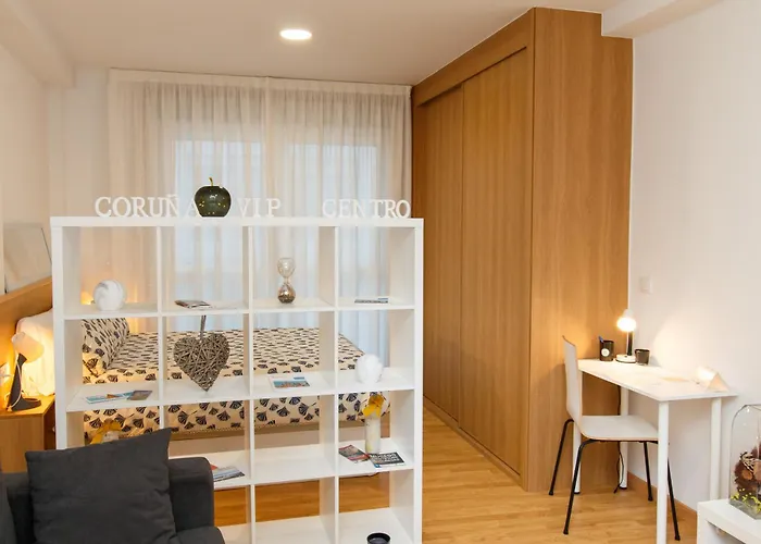 Coruna Vip Centro Lägenhet *